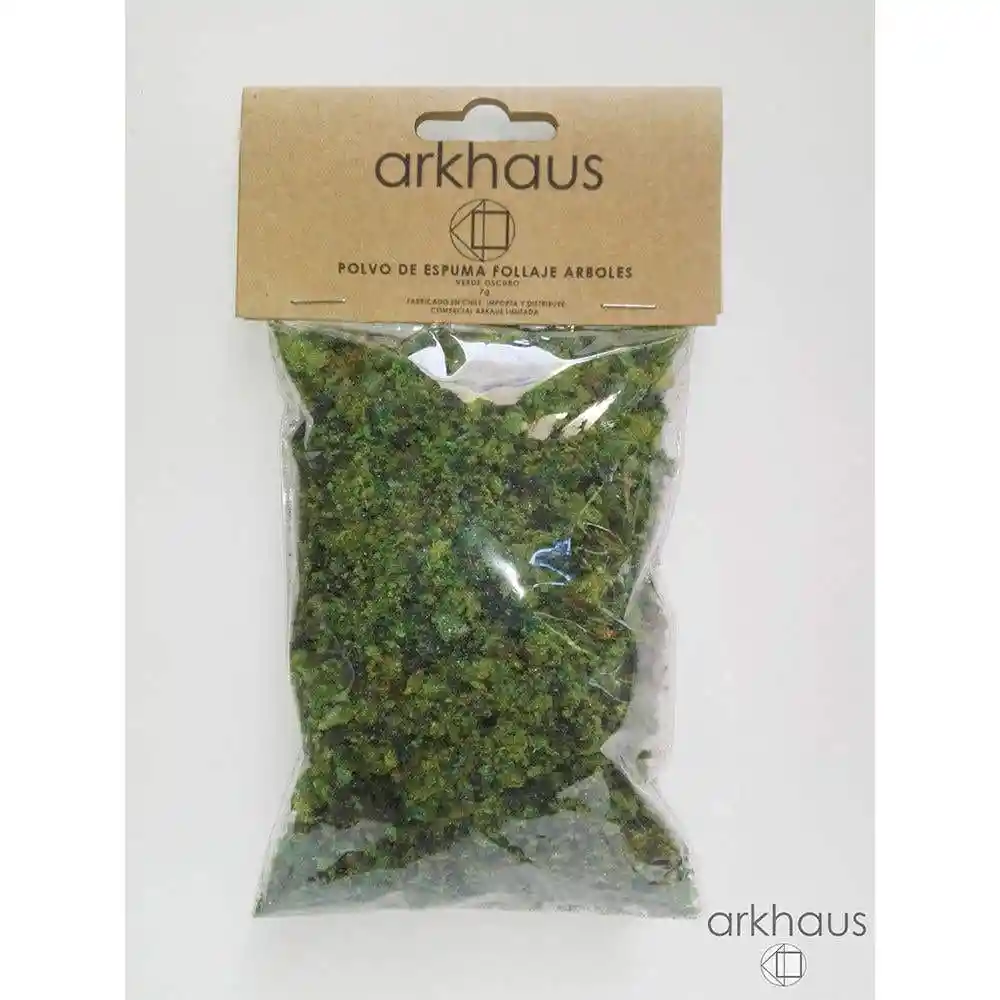 Polvo de Espuma Color Verde Oscuro Arkhaus