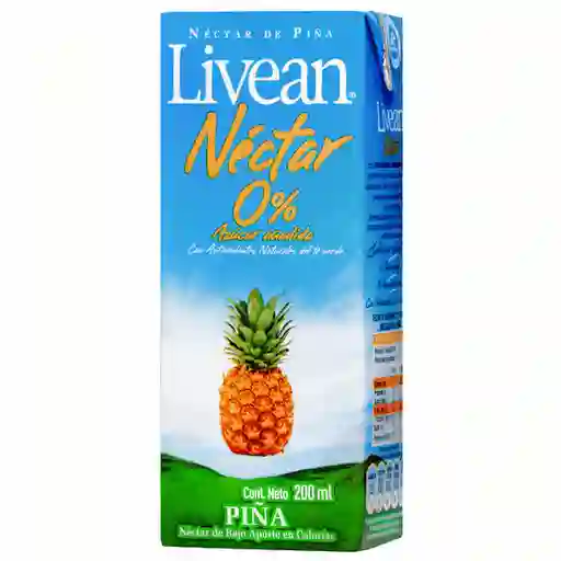 Livean Néctar de Piña 0% Azúcar Añadido