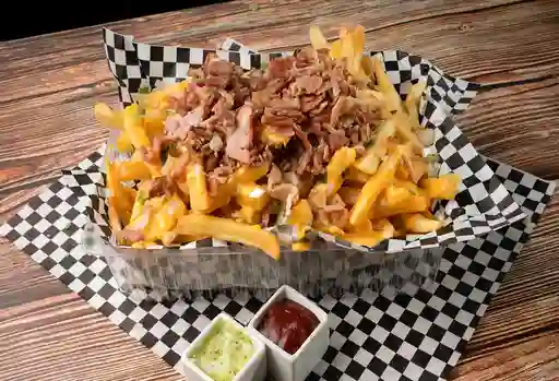 Papas Fritas Bastón con Tocino