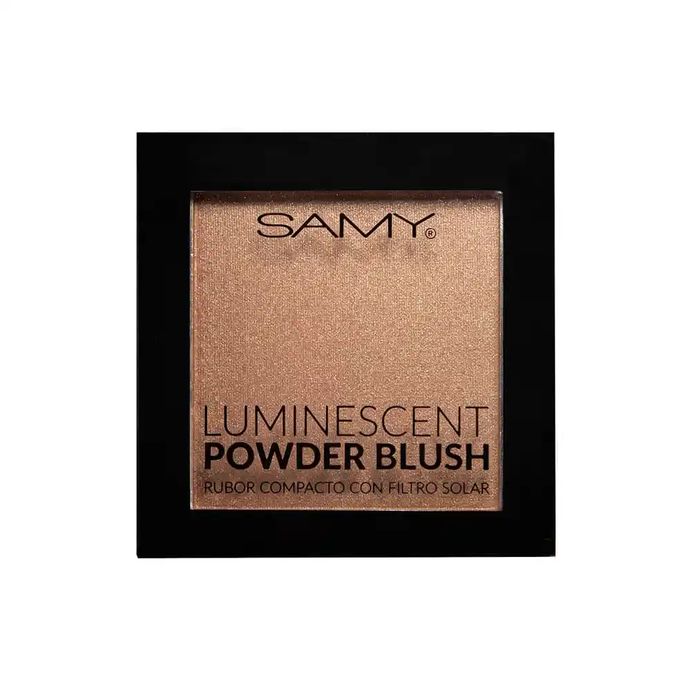 Samy Rubor Compacto Luminescent Tono 06 Champagne Bronze