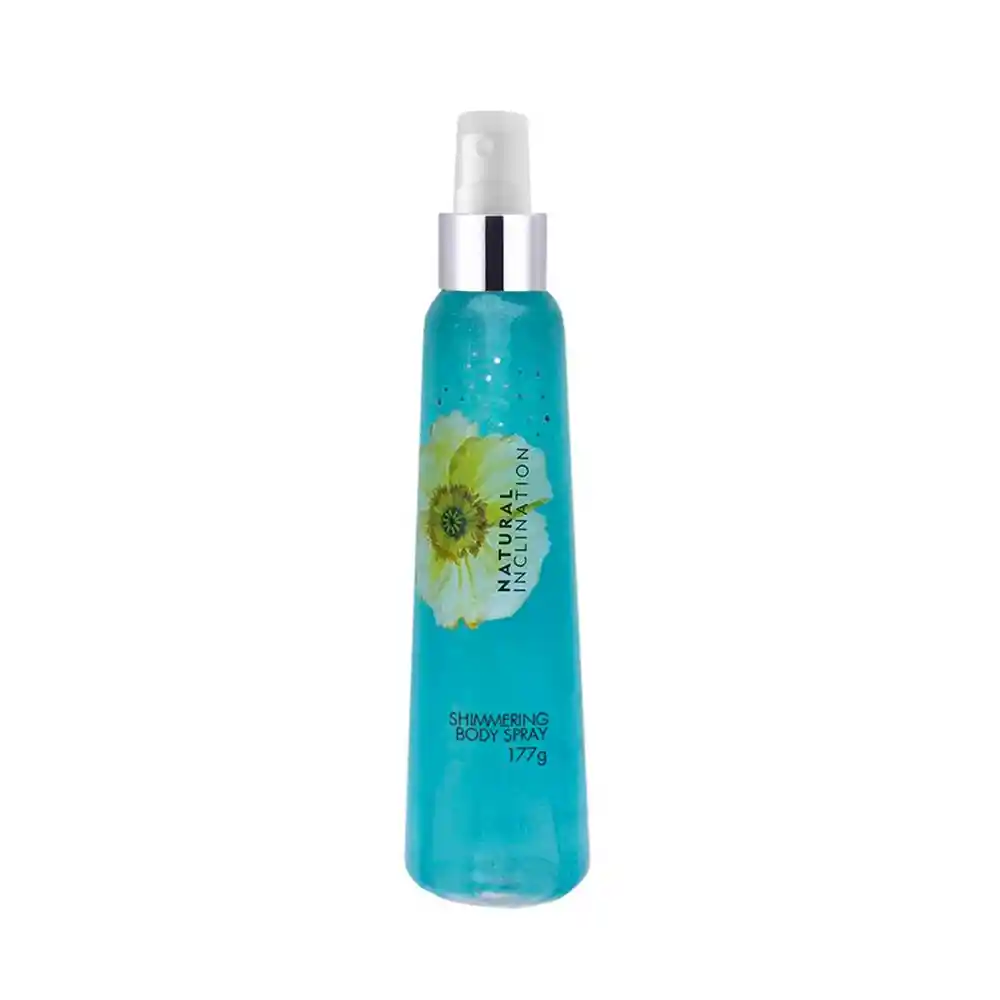 Body Splash Shimmer Natural Inclination Blue 177ml