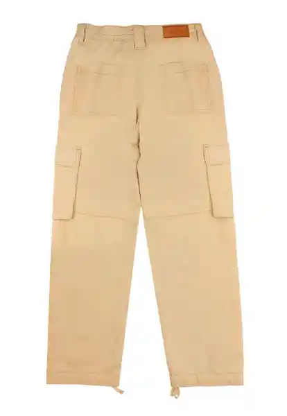 Like It Pantalón Teens Cargo Preppy 544 Niña Beige Talla 16 Años