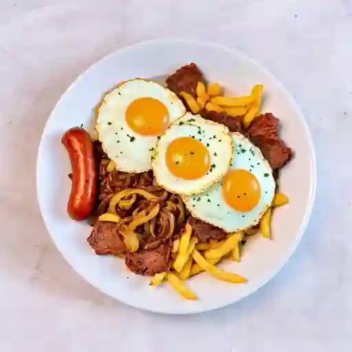 Chorrillana Para 3 Personas Trad.