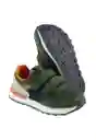 Zapatillas Sport 2 Velcros Andante Niño Verde 25 883 Ficcus