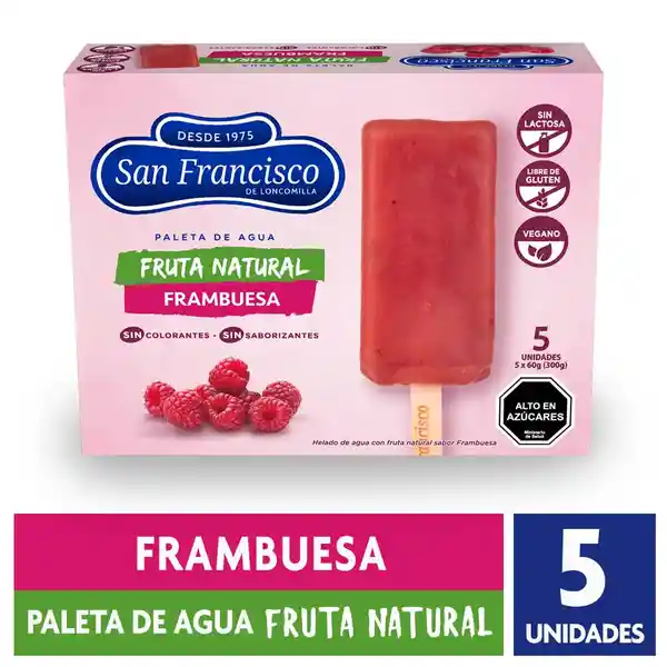 San Francisco Helado Multipack Frambuesa