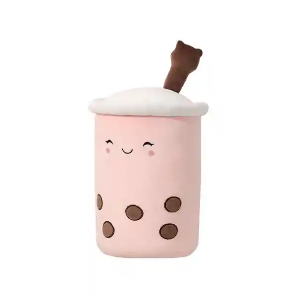 Miniso Peluche Vaso Rosa Claro