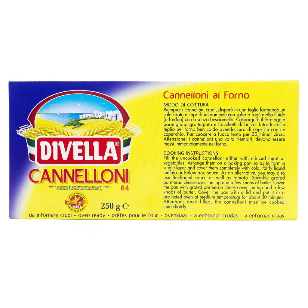 Divella Pasta Cannelloni