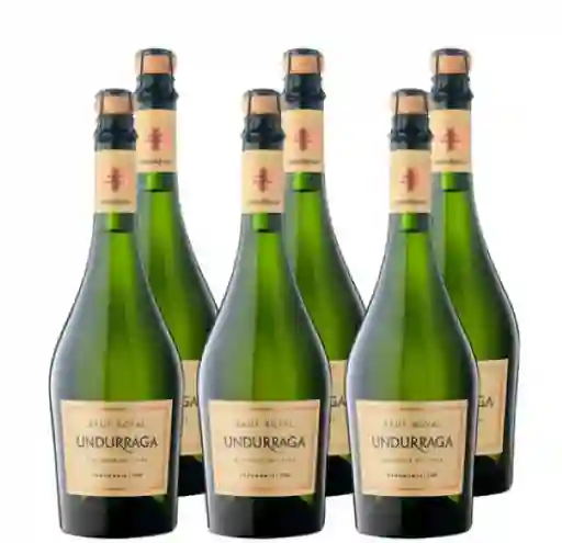 6 x Undurraga Vino Espumante Brut Royal
