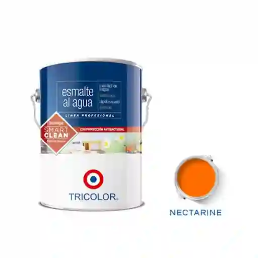 Tricolor Esmalte al Agua Profesional Nectarine 3.78 L