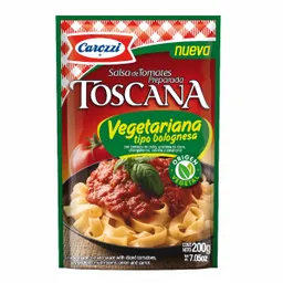 Carozzi Salsa de Tomates Toscana Vegetariana Tipo Bolognesa