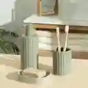 Dispensador de Jabón de Cerámica Gris 300 mL Casaideas