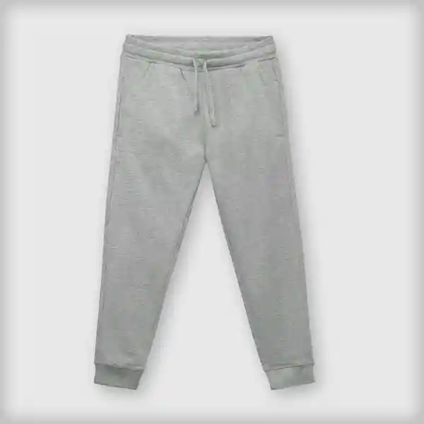 Buzo Puños de Niño Gris Melange Talla 12A Colloky