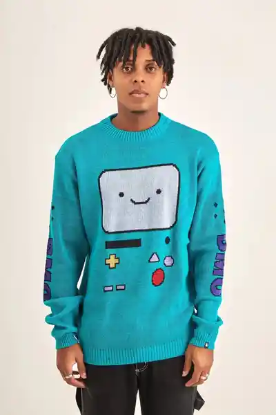 Suéter Adventure Time Bmo Talla L