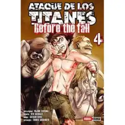 Manga Ataque de Los Titanes Before The Fall N. 4 - Panini