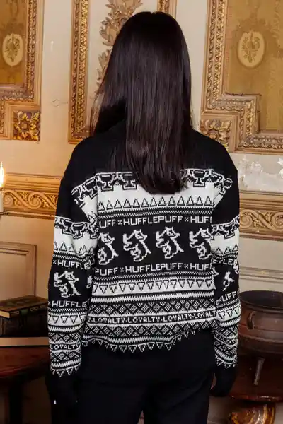 Suéter Harry Potter Hufflepuff Loyalty Talla XXXL