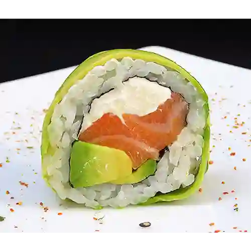 Sake cheese roll 10piezas