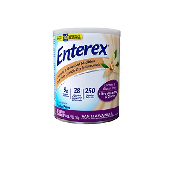 Enterex Suplemento Alimenticio en Polvo Vainilla