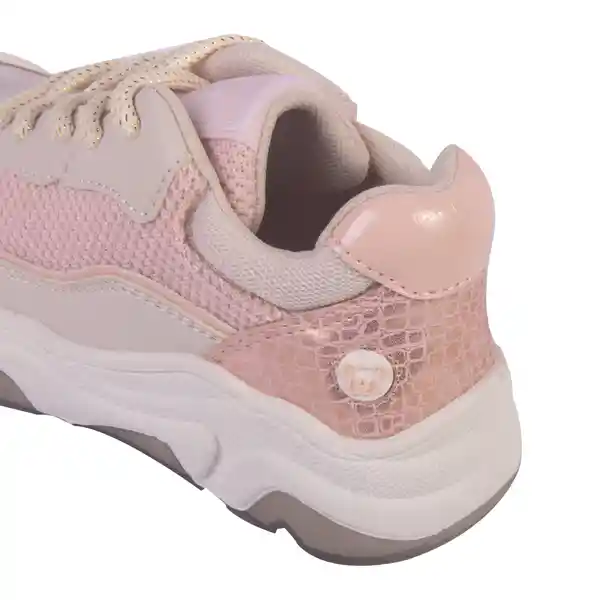 Zapatillas Niña Rosado Pillin 30