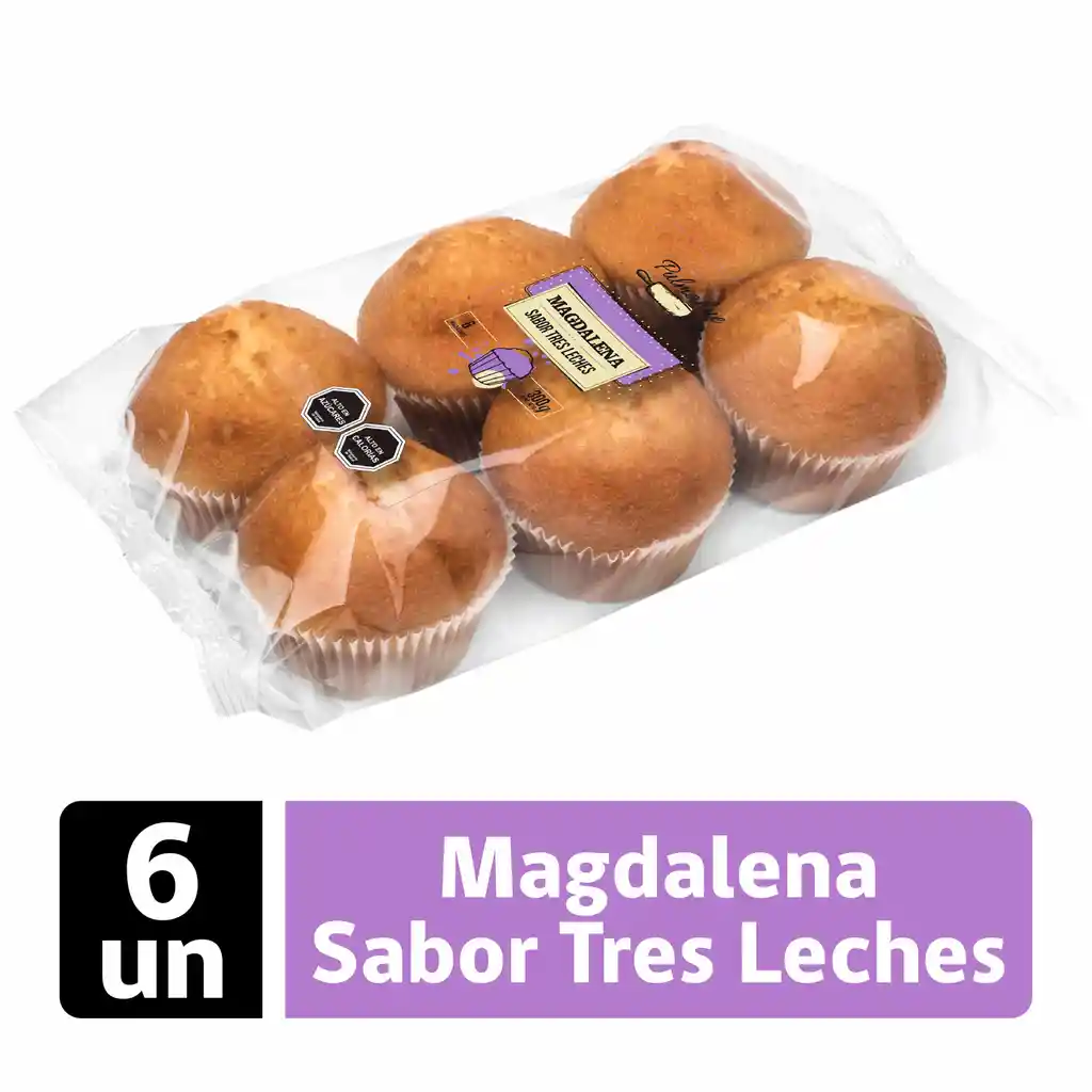 Pulmahue Magdalenas Tres Leches