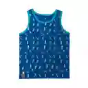 Polera S/M Niño Azul Pillin 6 a