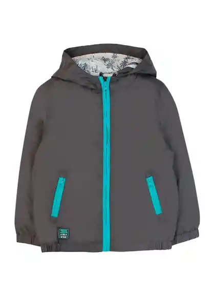 Chaqueta Cortaviento Junior Day to Day Niño Grafito 10 769