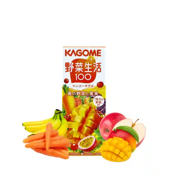 Kagome Jugo Ensalada Mango Vegetable Life 100