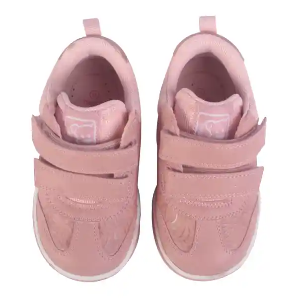 Zapatillas Bebé Niña Color Rosado Talla 22 Pillin