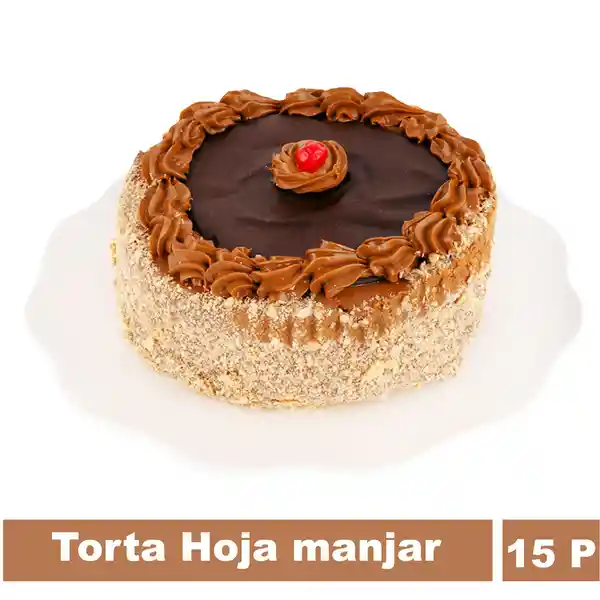 Torta Hoja Manjar y Chocolate Cuisine & Co