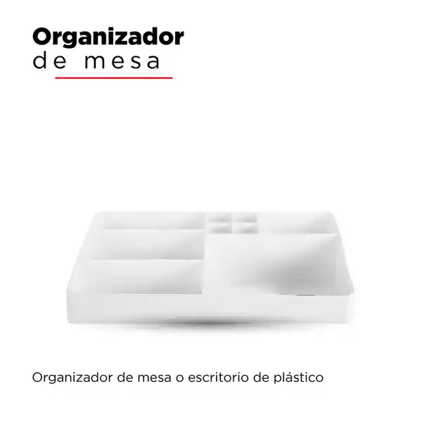 Miniso Organizador Para Cosméticos Con Compartimentos Blanco