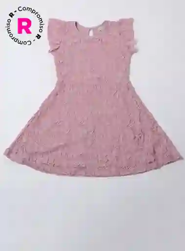 Harvest Vestido Ct Lace Hvt Cr V25 Rosado 8