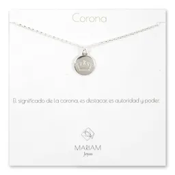 Collar Corona Silver