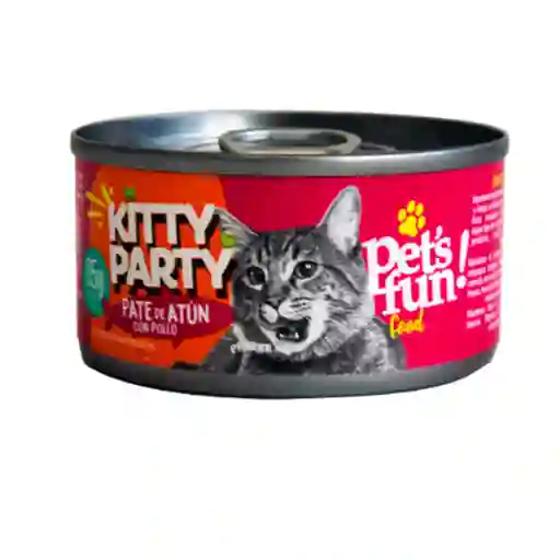 Pets Fun! Paté Atún Con Pollo Para Gato