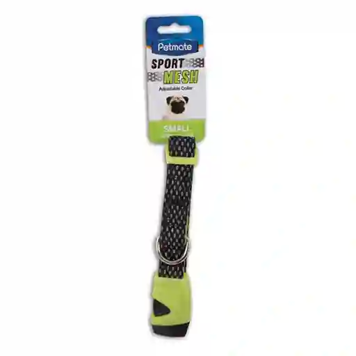 Petmate Collar Ajustable Sport Reflectante Verde Large