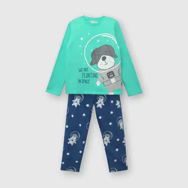 Pijama K1 Boy Azul 4 Años pjpf05 Colloky