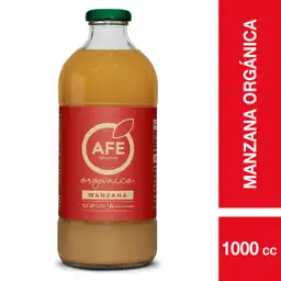 AFE jugo organico sabor a manzana roja