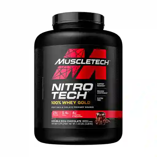 Muscletech Proteína Nitro Tech 100% Whey Gold Chocolate