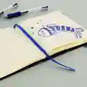 Libreta Cuadrada de Tela Con Hojas Con Líneas 15 x 15 cm