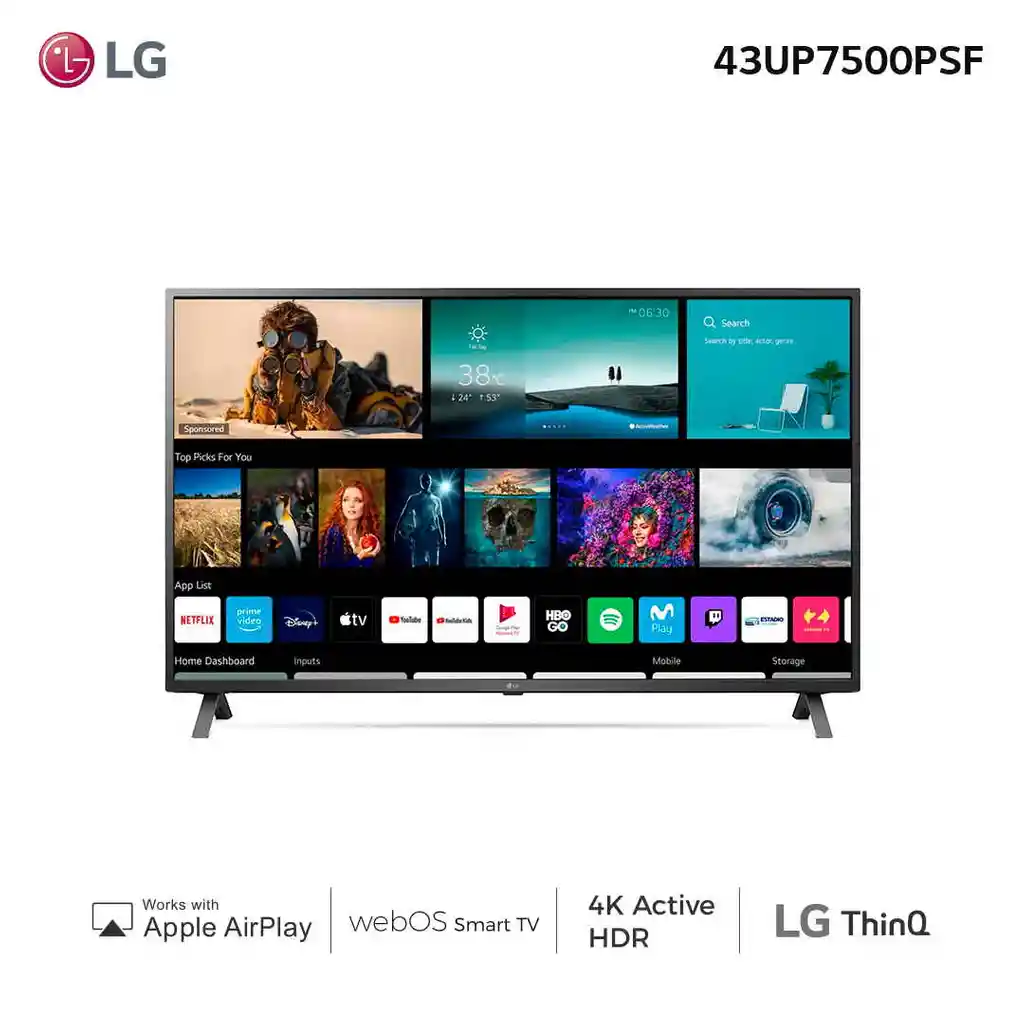 Lg Smart tv Uhd 43UP7500