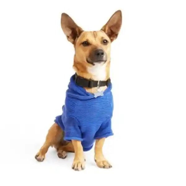 Youly Sudadera Con Tejidos Color Azul Para Perro X-Chico