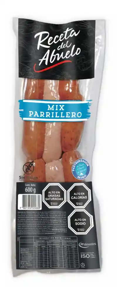 Receta Del Abuelo Mix Parrillero