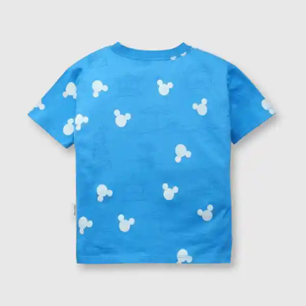 Polera Mickey de Bebé Niño Azulino Talla 36M Colloky