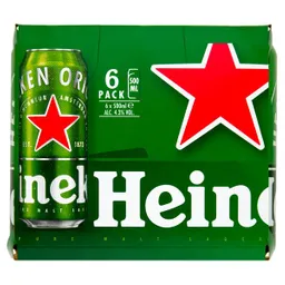 Heineken Cerveza Lager en Lata