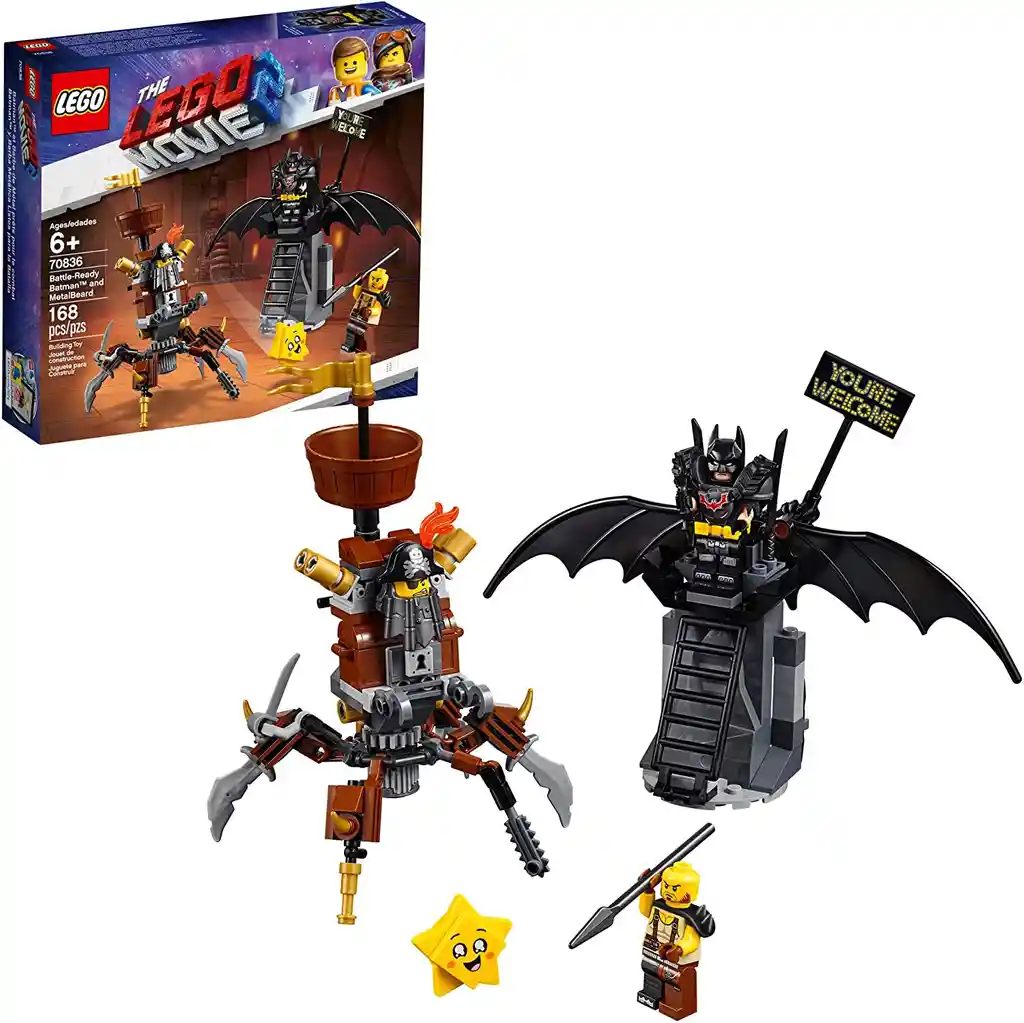 Lego Set de Construcción Batman y Barba Metálica