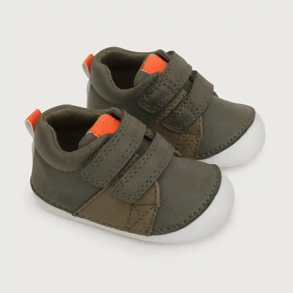 Botines Niño Verde Talla 17