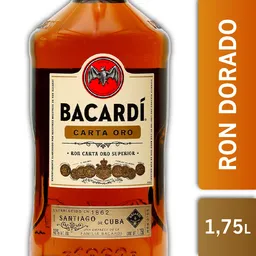  Bacardi Ron Carta Oro 40 Grados 