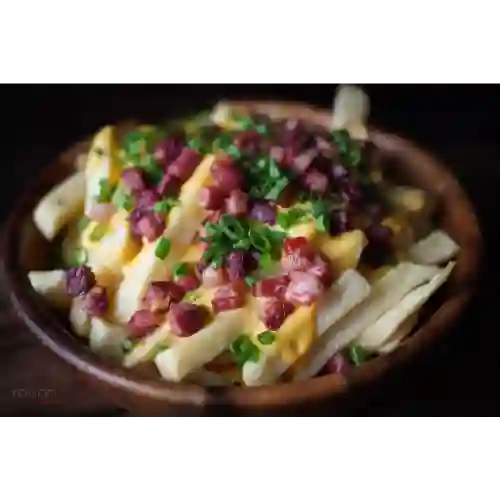 Papas Rockeras Al Cheddar