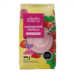 Nuestra Cocina Saborizante Sabor Frutilla