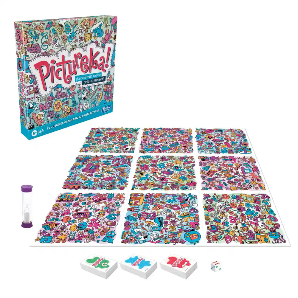 Pictureka Juego de Mesa Cazar Dibujos