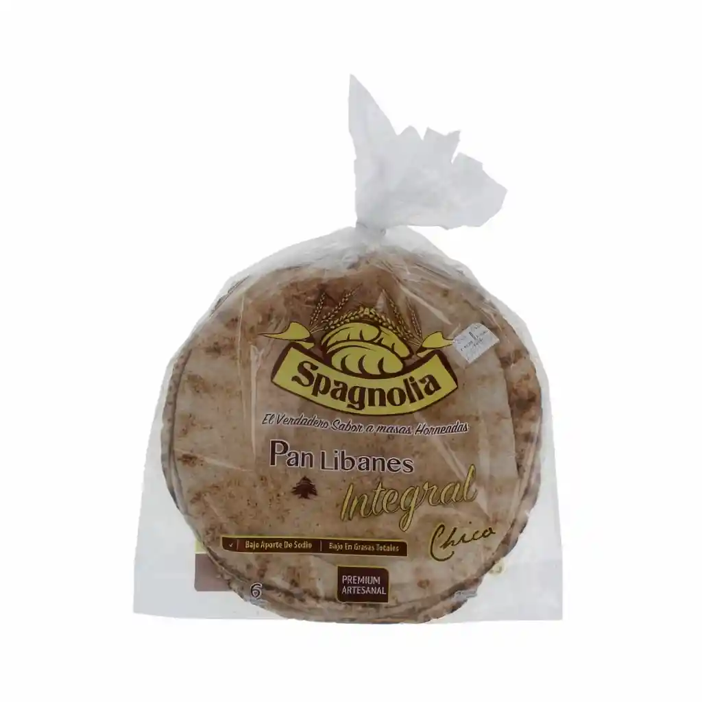 Spagnolia Pan Libanes Integral