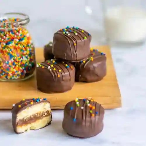 Alfajores Maicena Bañados 24Un.